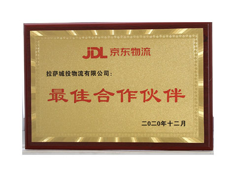 2020年 京东物流 最佳合作伙伴
